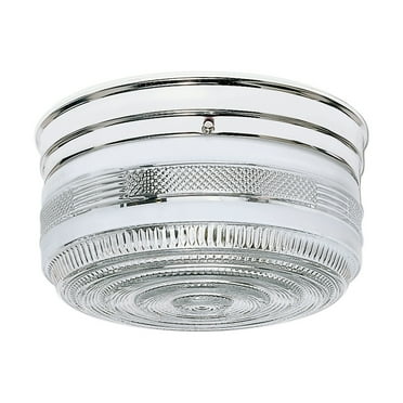 Nuvo Lighting - Two Light Large Flush Mount-10 Inches Wide by 7 Inches High
