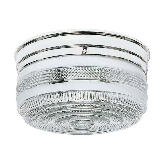 SF77/102 Nuvo Lighting Two Light Large Flush Mount-10 Inches Wide by 7 Inches High