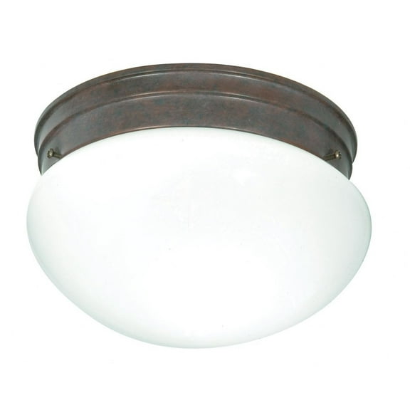 SF76/602-Nuvo Lighting-Two Light Medium Flush Mount-9.5 Inches Wide by 6 Inches High
