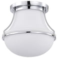 thumbnail image 1 of 60/7871-Nuvo Lighting-Valdora - 1 Light Flush Mount In Traditional Style-12.25 Inches Tall and 14 Inches Wide-Polished Nickel Finish, 1 of 14