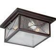 thumbnail image 1 of Nuvo Lighting - Vega-Two Light Outdoor Flush Mount-11.25 Inches Wide by 5.13, 1 of 2