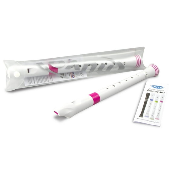 Nuvo N310RDPK Recorder with Case-White/Pink