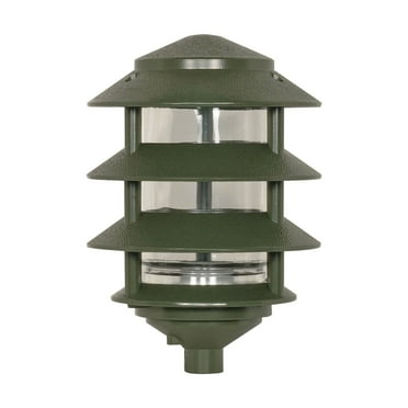 Nuvo Lighting 1 Light 3-Louver Pagoda Small Hood