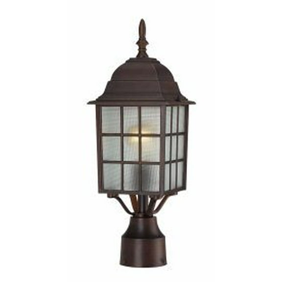 Nuvo Lighting 60/4908 Adams 1 Light 6-1/8" Wide Landscape Single Head Post Light - Bronze