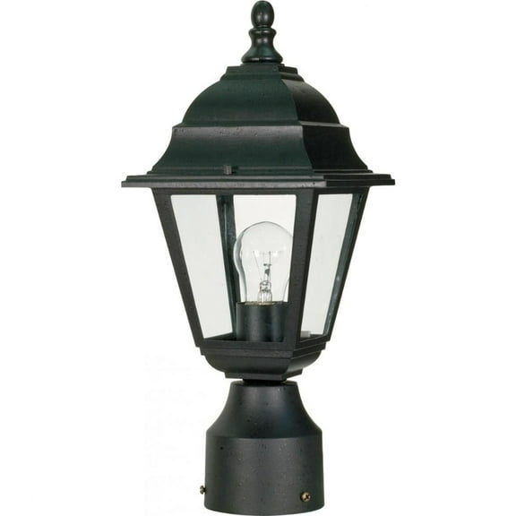 60/3456-Nuvo Lighting-Briton-1 Light Outdoor Post Lantern-6 Inches Wide by 14 Inches High