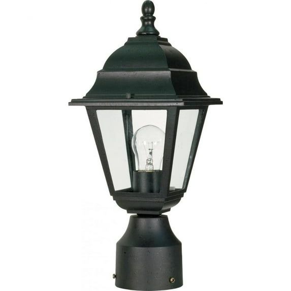 60/3456-Nuvo Lighting-Briton-1 Light Outdoor Post Lantern-6 Inches Wide by 14 Inches High