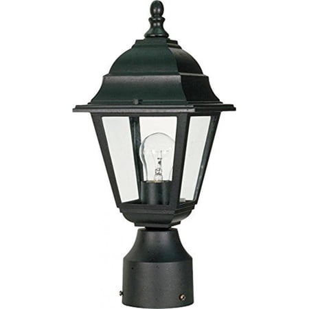 Nuvo 60-548 - Briton - 1 Light - 14" - Post Lantern - w/ Clear Glass