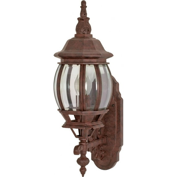 60/3468 Nuvo Lighting Central Park-1 Light Outdoor Wall Lantern-9.75 Inches Wide by 20 Inches High