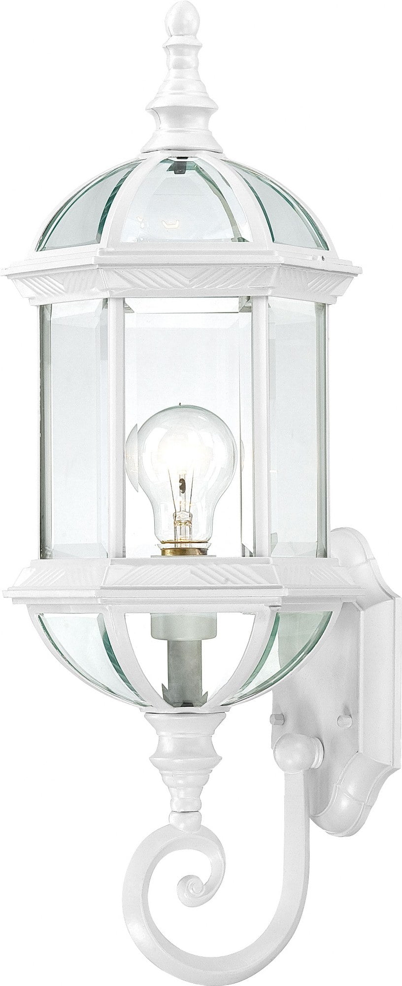Nuvo Lighting - Boxwood-1 Light Outdoor Wall Lantern-7.88 Inches Wide by 22
