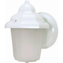 60/3466 Nuvo Lighting Hood-1 Light Outdoor Wall Lantern-6 Inches Wide by 8.88 Inches High