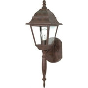 60/3454 Nuvo Lighting Briton-1 Light Outdoor Wall Lantern-6 Inches Wide by 18 Inches High-Old Bronze Finish