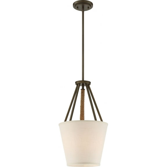 60/5897-Nuvo Lighting-Seneca-Three Light Pendant-17 Inches Wide by 30.38 Inches High-Mahogany Bronze Finish-Candelabra Lamp Base Type