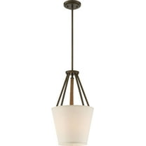 60/5897-Nuvo Lighting-Seneca-Three Light Pendant-17 Inches Wide by 30.38 Inches High-Mahogany Bronze Finish-Candelabra Lamp Base Type