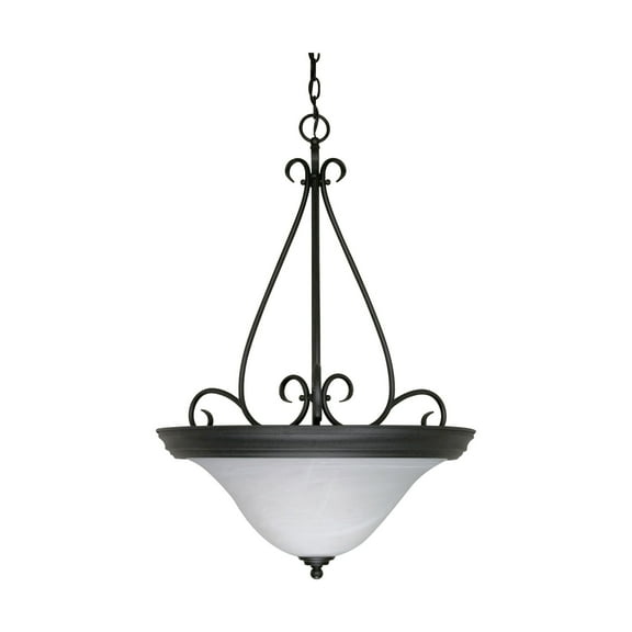 60/385 Nuvo Lighting Castillo-Three Light Pendant-20.5 Inches Wide by 28.5 Inches High     -Traditional Installation