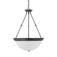 thumbnail image 1 of Nuvo 60-3153 - 3 Light  20"  Pendant  w/ Frosted White Glass, 1 of 2