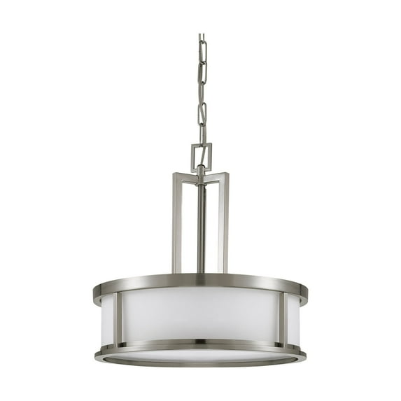 60/2857 Nuvo Lighting Odeon-Four Light Pendant-17 Inches Wide by 17 Inches High -Traditional Installation