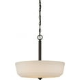 thumbnail image 1 of 60/5907-Nuvo Lighting-Willow-Four Light Pendant-18 Inches Wide by 17.63 Inches High-Forest Bronze Finish    -Traditional Installation, 1 of 2