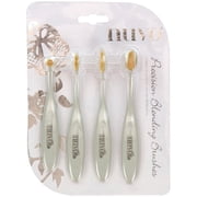 Nuvo Precision Blending Brushes-4/Pkg