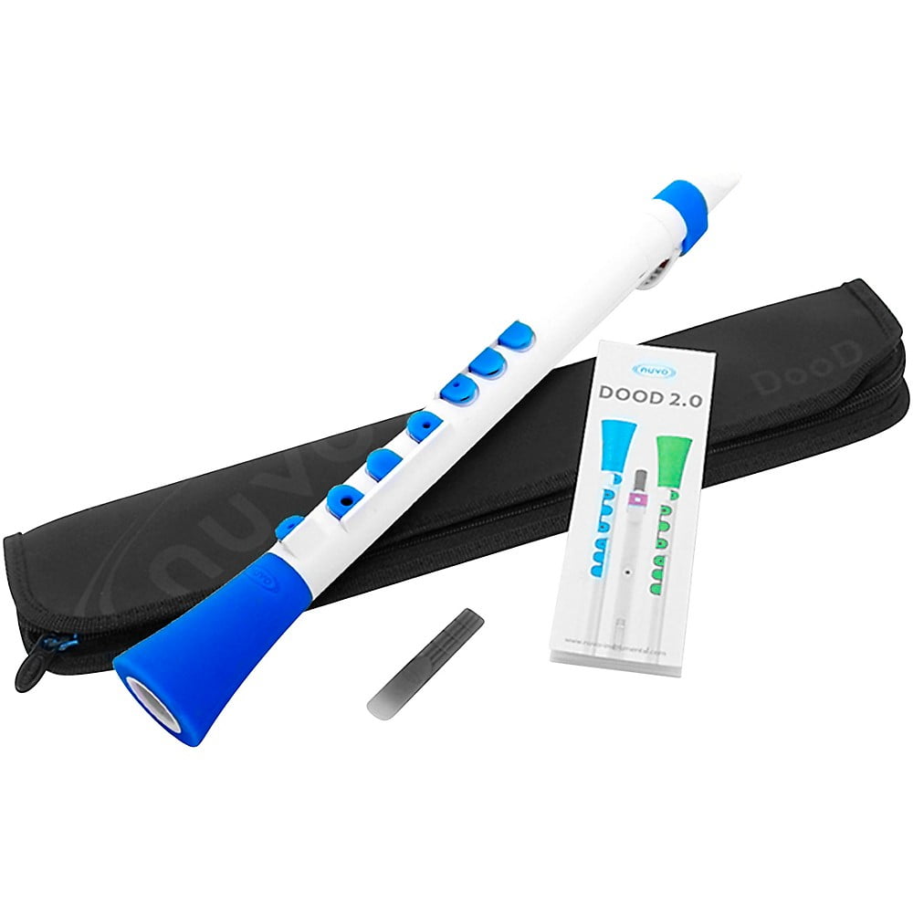 Nuvo Recorder, White/Blue (N430DWBL)