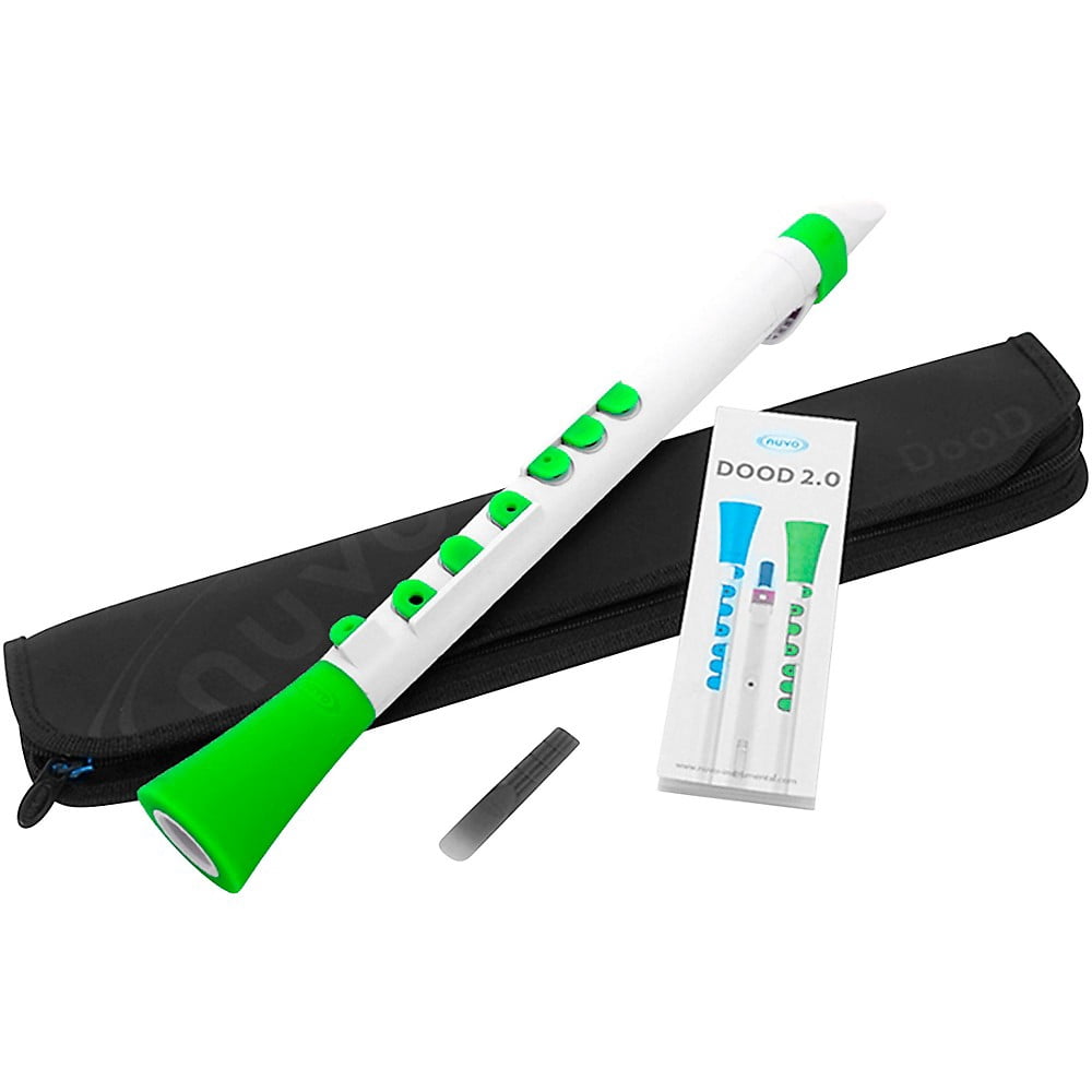Nuvo Recorder, White/Green (N430DWGN)