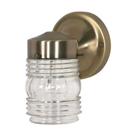 Nuvo 77-995 - ANT BRASS FINISH PORCH LIGHT