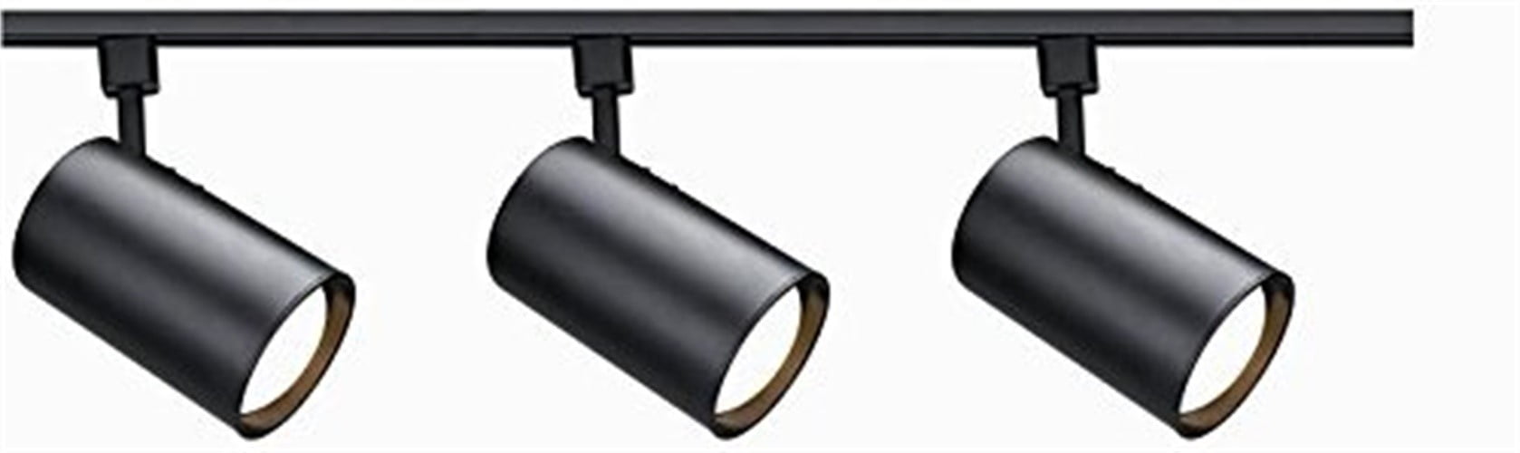 Brushed Nickel 3-Light Track Lighting Kit