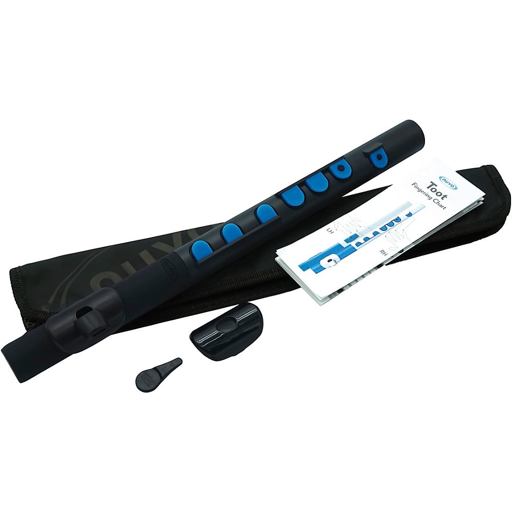 Nuvo Toot With Silicone Keys Black/Blue