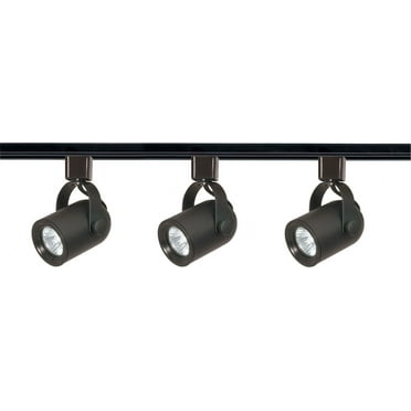 Nuvo Track Light Kit,3L,MR16,Black TK349