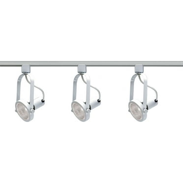 TK316-Nuvo Lighting-Three Light Gimbal Ring Track Kit-1.5 Inches Wide by 24 Inches High