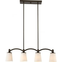 60/5975 Nuvo Lighting Laguna-Four Light Island-33 Inches Wide by 46.13 Inches High