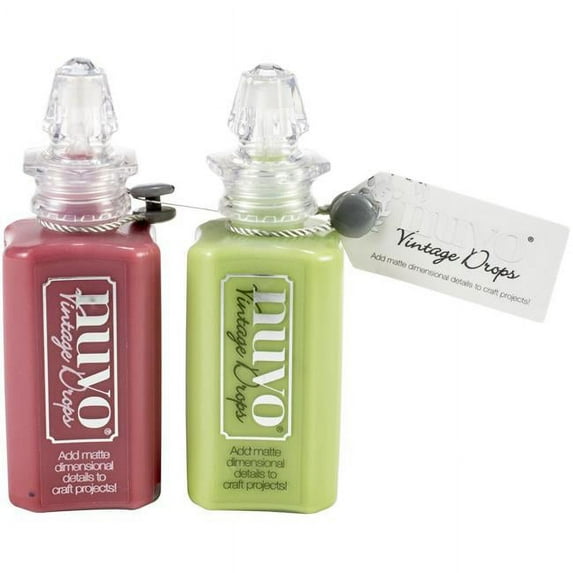 Nuvo Vintage Drops Apples & Pears 2pc