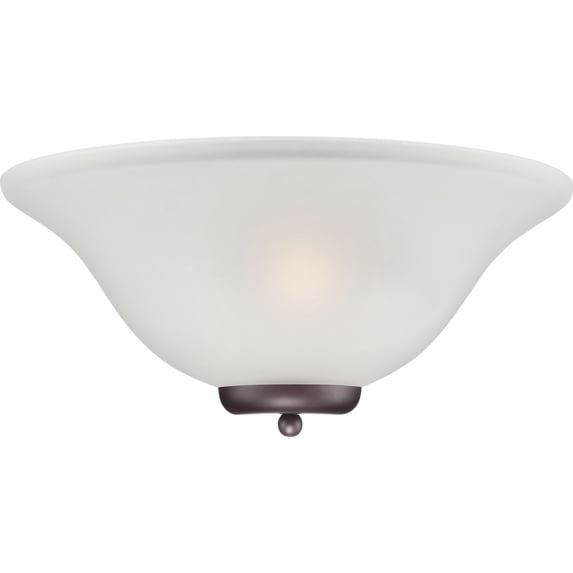 Nuvo 60-5379 - Ballerina - 1 Light Wall Sconce - Mahogany Bronze w/ Frosted Glass