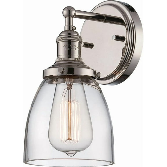 60/5414 Nuvo Lighting Vintage-One Light Wall Sconce-5.13 Inches Wide by 9.75 Inches High