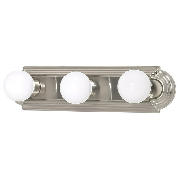3 - Light Brushed Nickel/Silver Wall Sconce