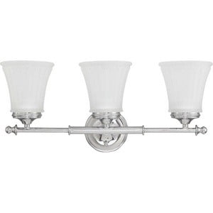 Polished Chrome 21" Contemporary Vanity Light Fixture