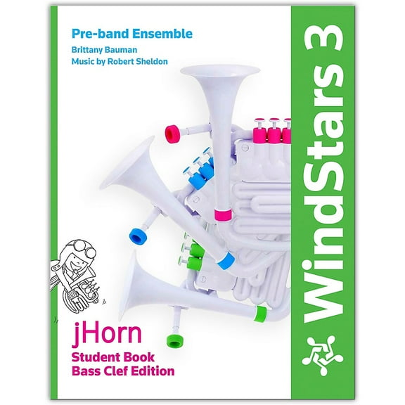 WindStars 3 - jHorn Bass Clef Student Book