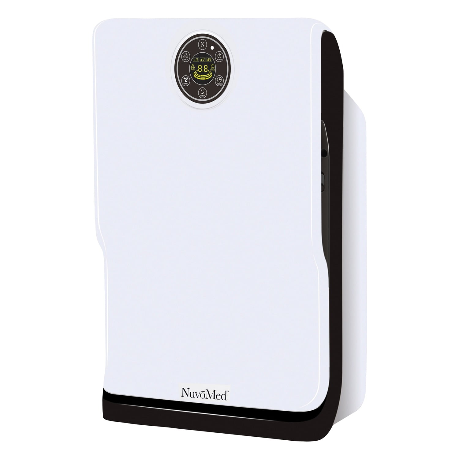 NuvoMed 378193 FloorStanding Ionic Air Purifier with HEPA Filter