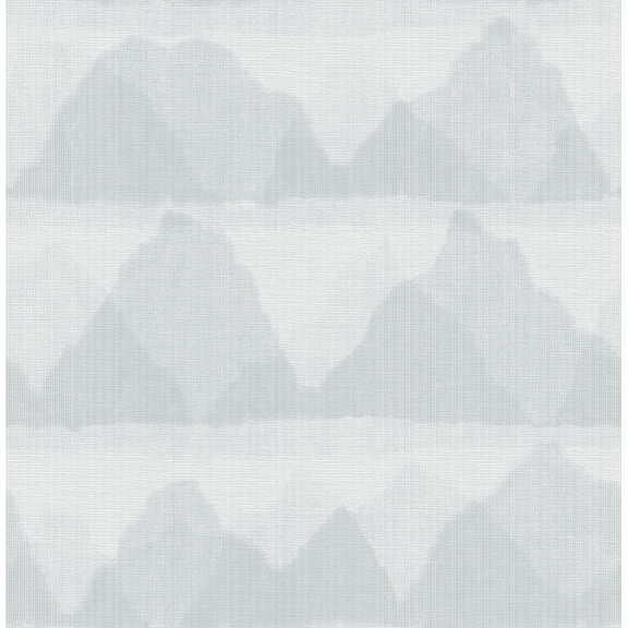 Nuwallpaper Blue Mountain Peak Peel & Stick String Wallpaper