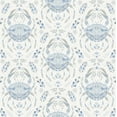 thumbnail image 1 of Nuwallpaper Blue Shellby Peel & Stick Wallpaper, 1 of 7