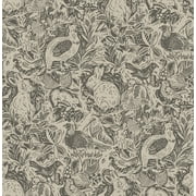Nuwallpaper Charcoal Terrene Peel & Stick Wallpaper