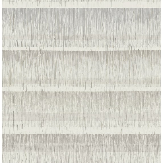 Nuwallpaper Taupe Dhurrie Peel & Stick String Wallpaper