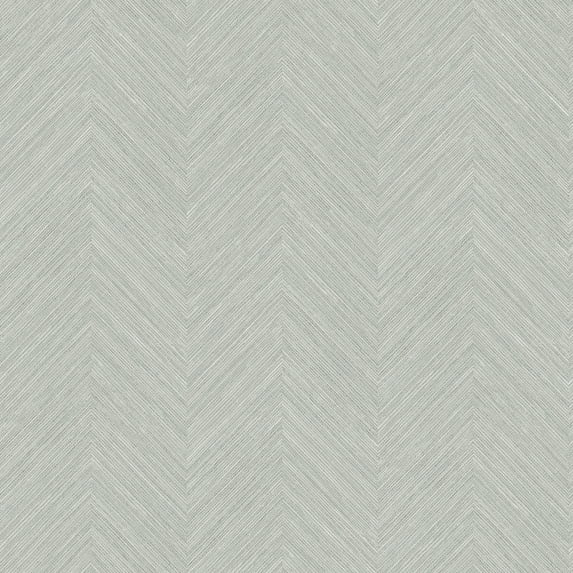 Nuwallpaper Taupe and Blue Sampson Peel & Stick Wallpaper