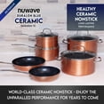thumbnail image 1 of Nuwave 10PC Cookware set, Rustic Copper Duralon Blue Ceramic Non-Stick Cookware Set, 1 of 11