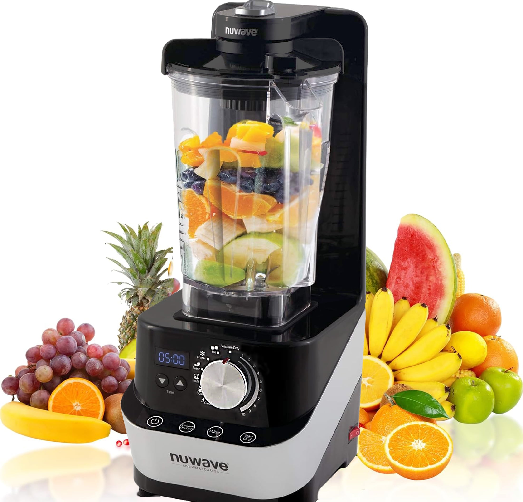Nuwave 64oz Professional Moxie Vacuum Blender Professional Grade