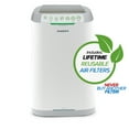 thumbnail image 1 of Nuwave OxyPure Zero Smart Air Purifier, Dual 4-Stage Air Filtration Washable & Reusable Filters for ZERO Waste & Replacements, Covers up to 2002 Sq.ft. for Large Room, 1 of 14