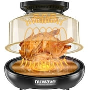 Nuwave Primo Air Fryer Oven Convection Top & Grill for Surround Cooking, Cook Frozen or Fresh, Broil, Bake, Easy to Clean, Non-Stick