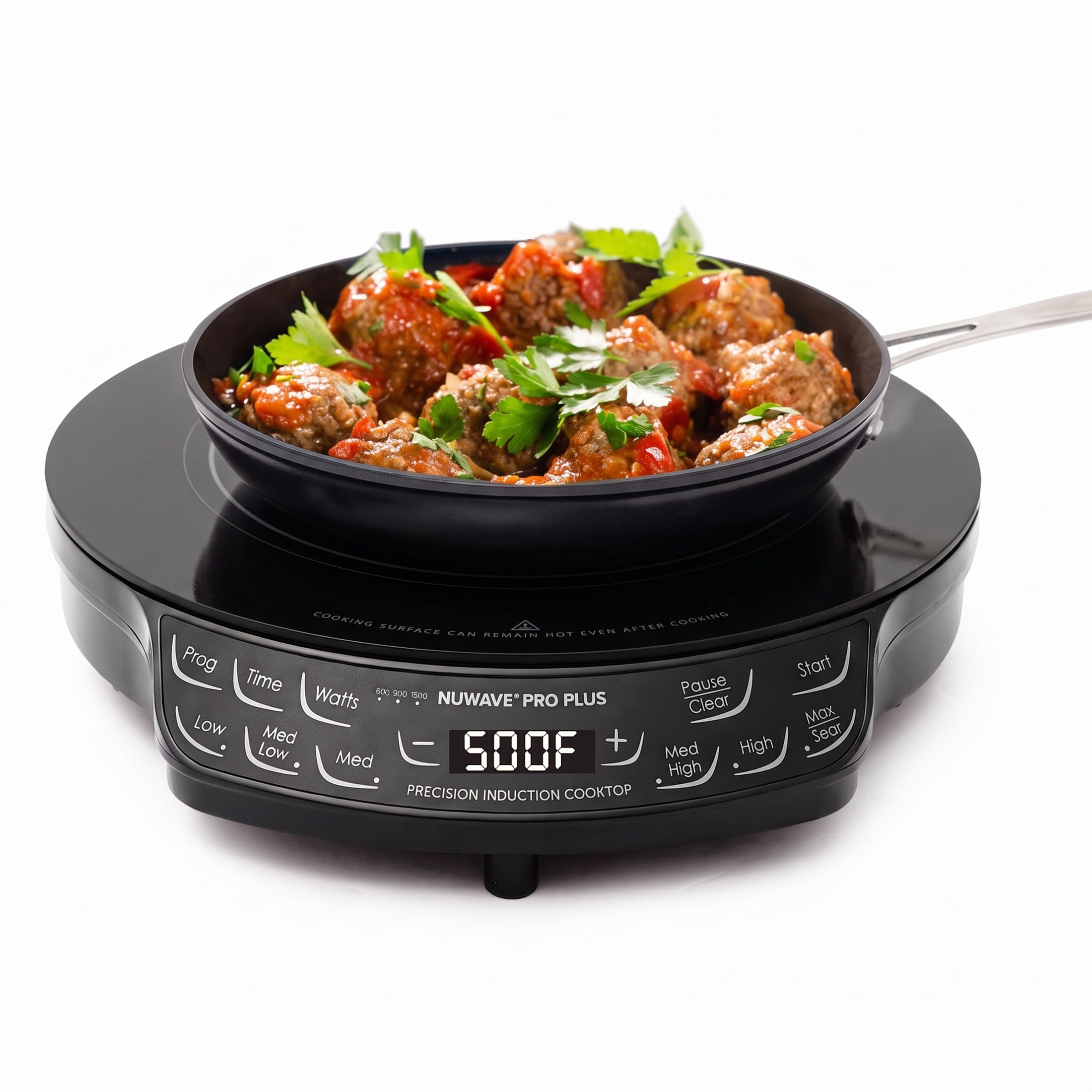 Nuwave Pro Plus Induction Cooktop with 10” Fry Pan, Pro Induction Cooktop for Home