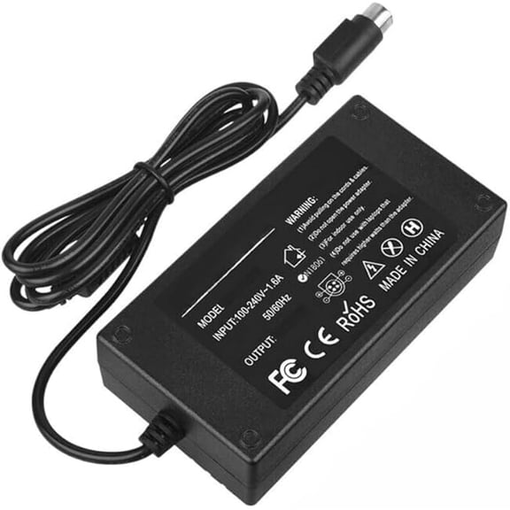 Nuxkst 4-Pin AC DC Adapter for WD WD2500B007 WD3200B007 WD2500B011-RNE WD2500B007-RNN Hard Disk Drive HDD HD Power Supply Cord