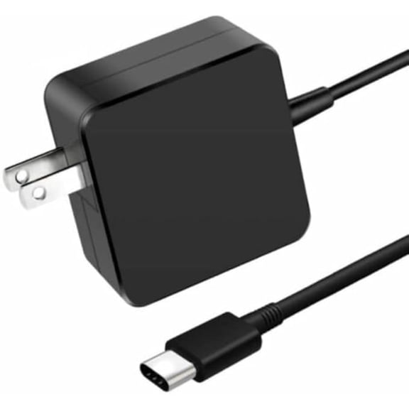 Nuxkst 65W USB-C AC/DC Adapter for Hypershell Pro X Go X Carbon X HPX-800W-NYL HGX-400W-NYL HCX-800W-GTX AI-Powered Wearable Exoskeleton 65W DC Type-C Power Cord Charger Cable Mains