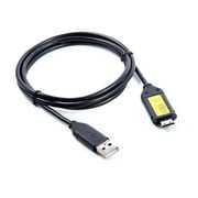 Nuxkst AC Battery Adapter Power Supply Charger + PC USB Cable for Samsung SL605 Camera